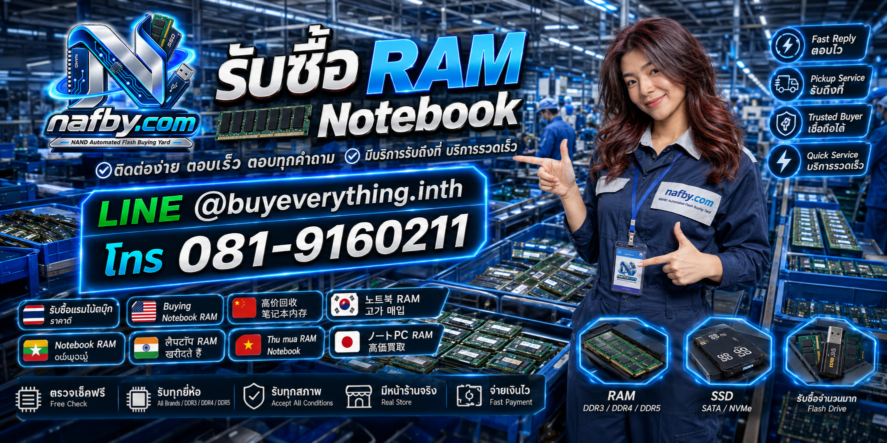 4 วิธีเตรียม RAM Notebook มือสองก่อนขายกับ nafby.com