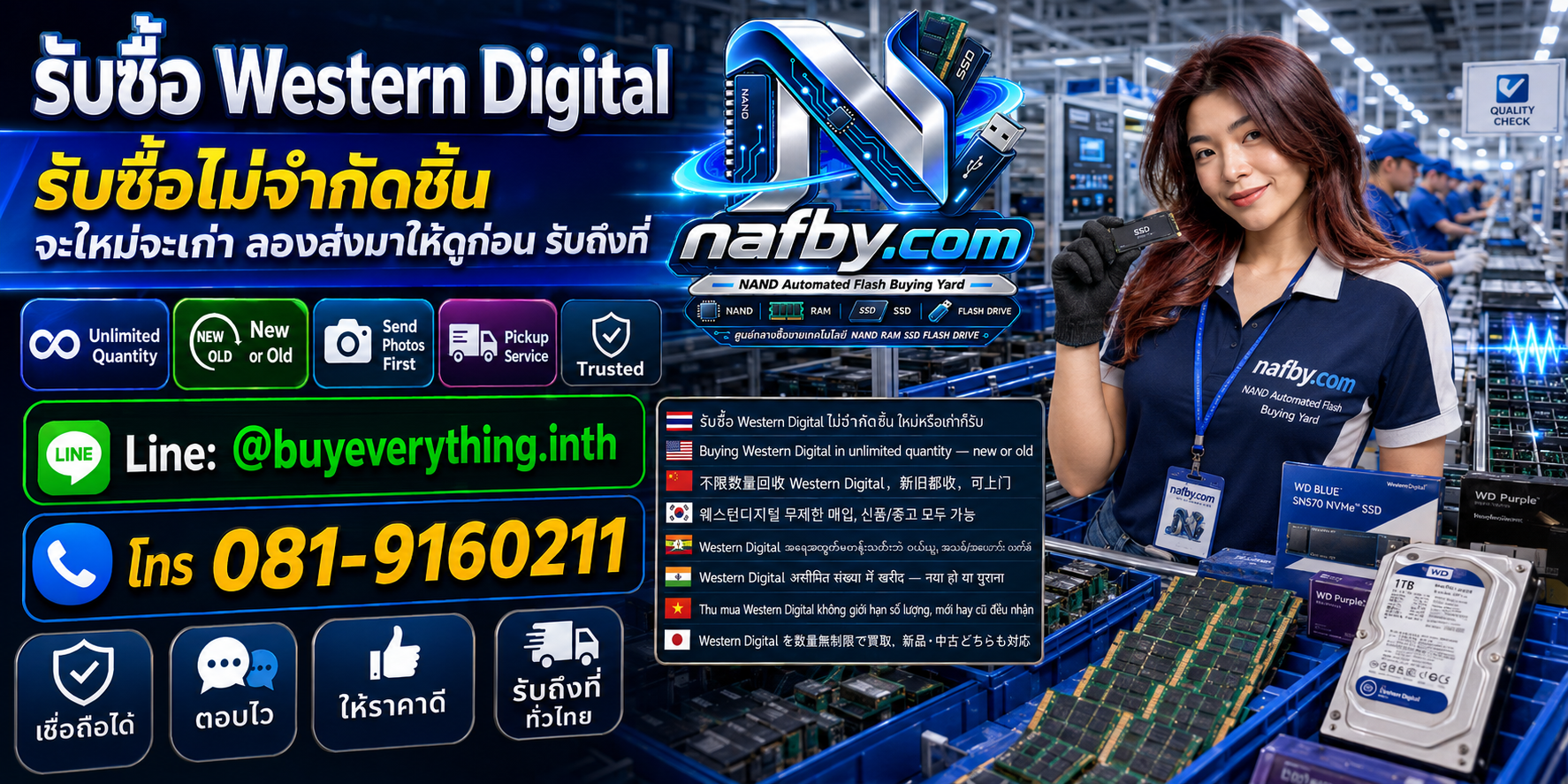 NAFBY ซื้อและขายสินค้ามือสองโดยตรง ไม่ผ่านตัวกลาง